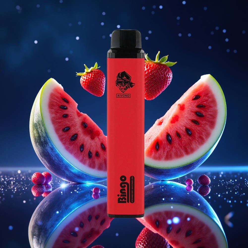 Aivono AIM BINGO 4000 Puffs 10 mL 1000mAh Maasikas-Arbuus Ühekordne Vape