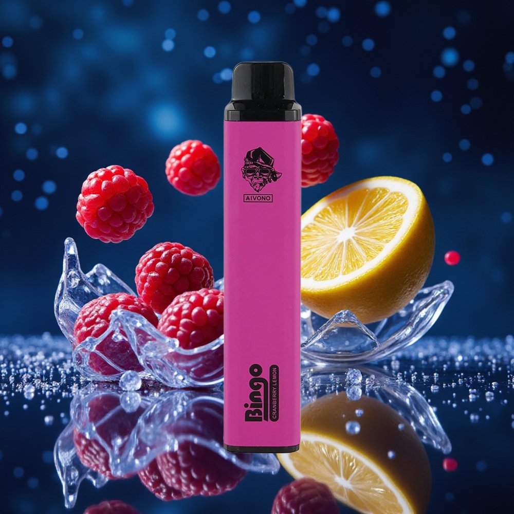 Aivono AIM BINGO 4000 Puffs Ühekordne Vape Kukermarja Sidruniga, 10 mL, 1000mAh, 0%/2%/5% Nikotiini