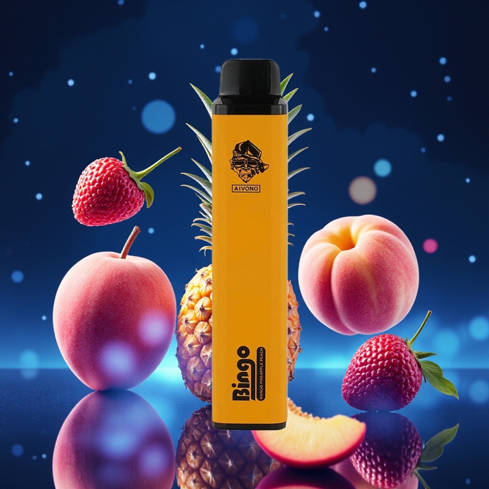 Aivono Aim Bingo 4000 Puffs Ühekordne Vape Wango Ananassi-murakas 10mL 1000mAh