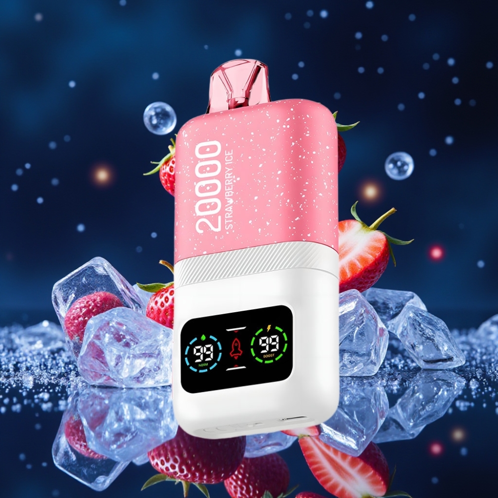 Aivono AIM MAGIC 20000 Puffs Dual Mesh Coils 26ml E-liquid Maasikajää Ühekordne Vape