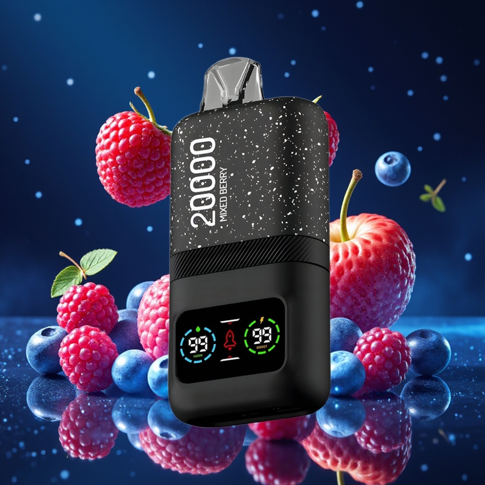 Aivono AIM MAGIC 20000 Puffs Dual Mesh Coils LCD Tüüp-C Laetav 600mAh Segamari Ühekordne Vape