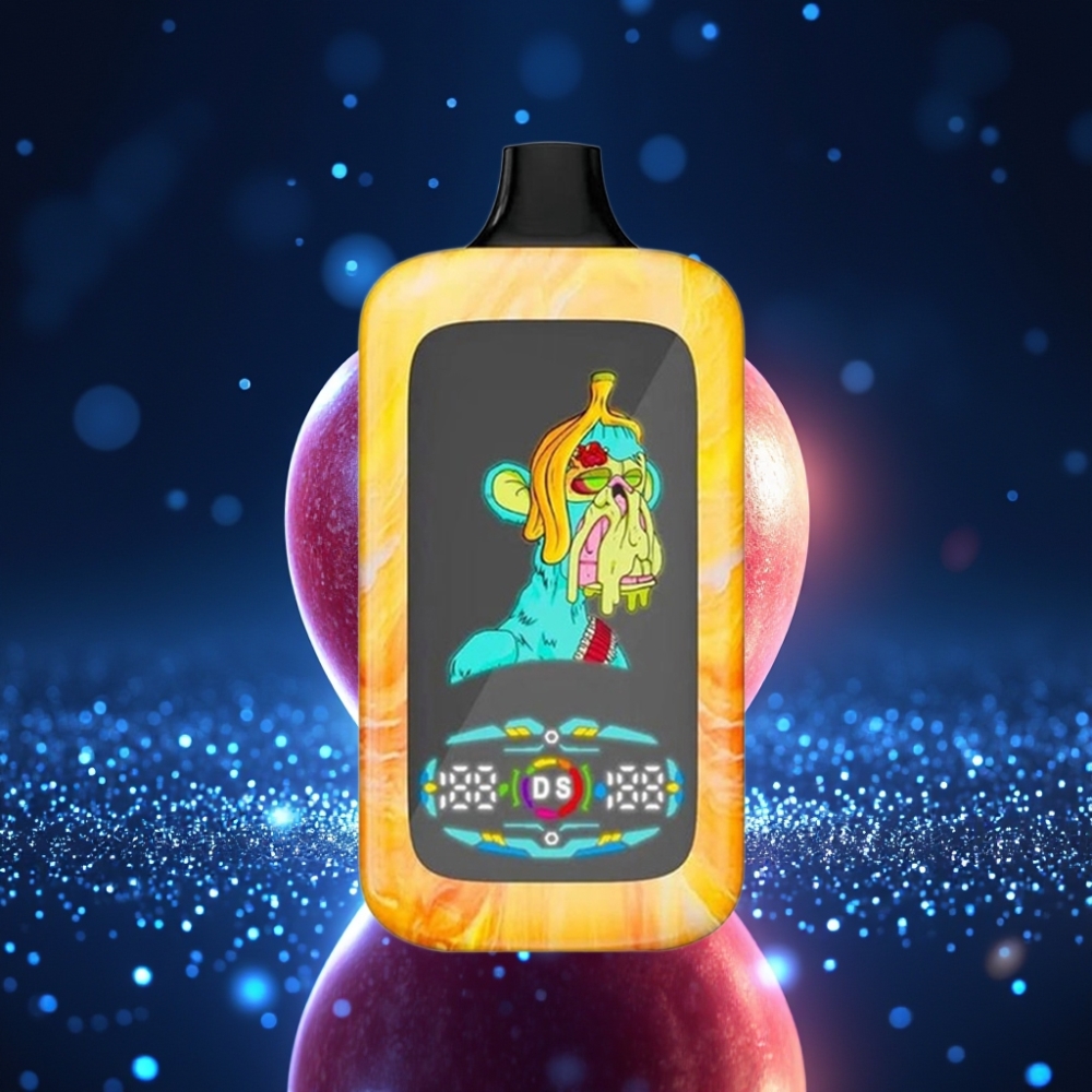 Fumot Digital Monkey 40000 Puffs Dual Engine Ühekordne Vape Kahe Õuna Maitse
