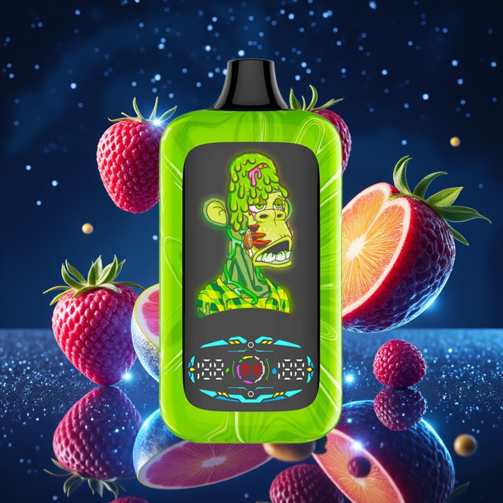 Fumot Digital Monkey 40000 Puffs Dual Engine Ühekordne Vape Tropical Rainbow Blast
