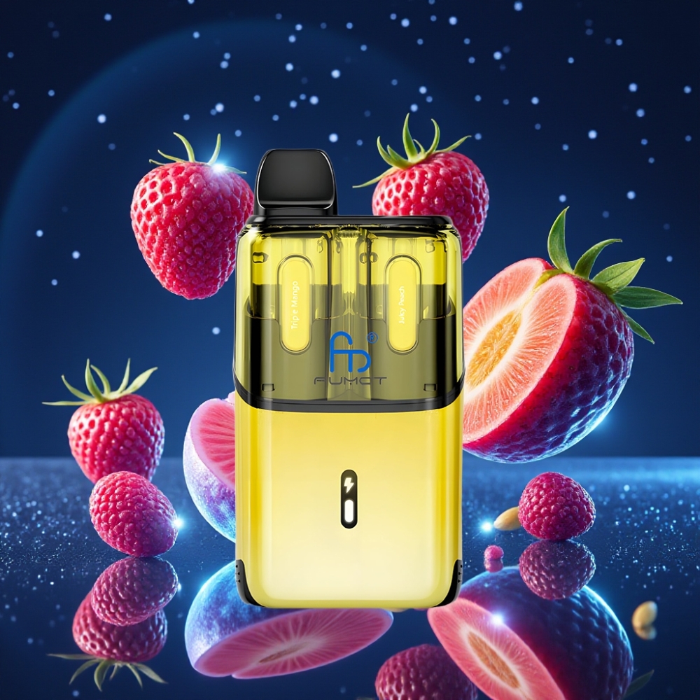 Fumot Ultra T32000 Ühekordne Vape – 32000 Puffi, 800mAh Akuga, 24ml Vedelikuga, Type-C Laadimisega, Unenäo Maailm - Vikerkaare Kommid