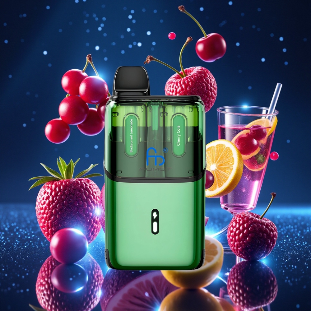 Fumot Ultra T32000 Ühekordne Vape 32000 Puffs 800mAh Mustikas Sidrunimahl - Kirsikola