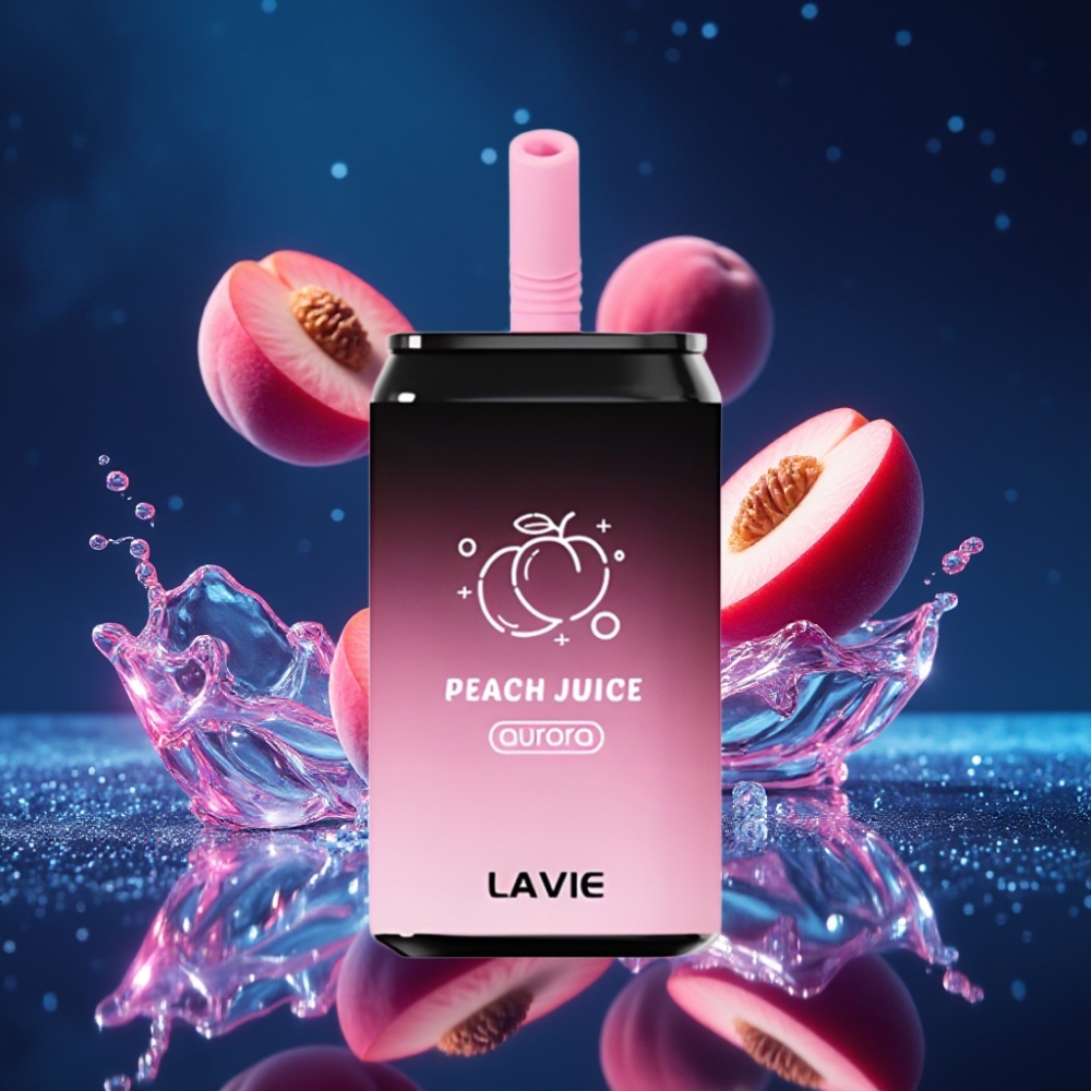 LAVIE Aurora 11000 Lööki Ühekordne Vape Pirnimahl - 22ML, 650mAh, Type-C Laadimine, 0%, 2% või 5% Nikotiini