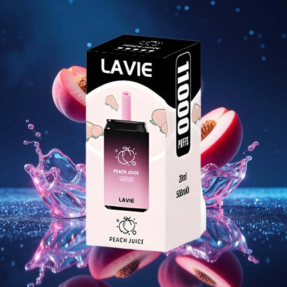 LAVIE Aurora 11000 Lööki Ühekordne Vape Pirnimahl - 22ML, 650mAh, Type-C Laadimine, 0%, 2% või 5% Nikotiini