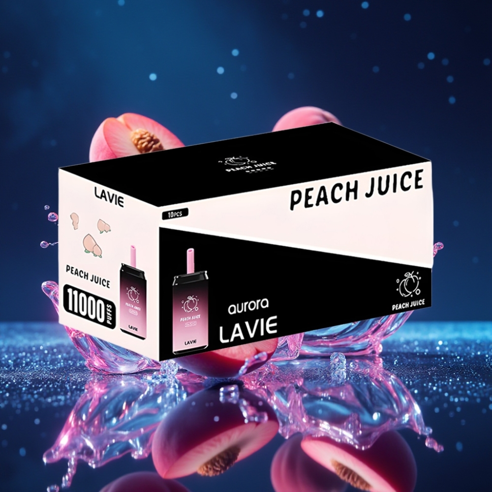 LAVIE Aurora 11000 Lööki Ühekordne Vape Pirnimahl - 22ML, 650mAh, Type-C Laadimine, 0%, 2% või 5% Nikotiini