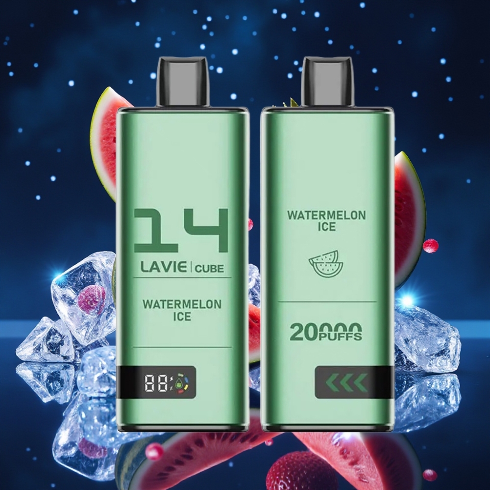Lavie Cube 20000 Puffs Ühekordne Vape 28ML Vesimelonijää