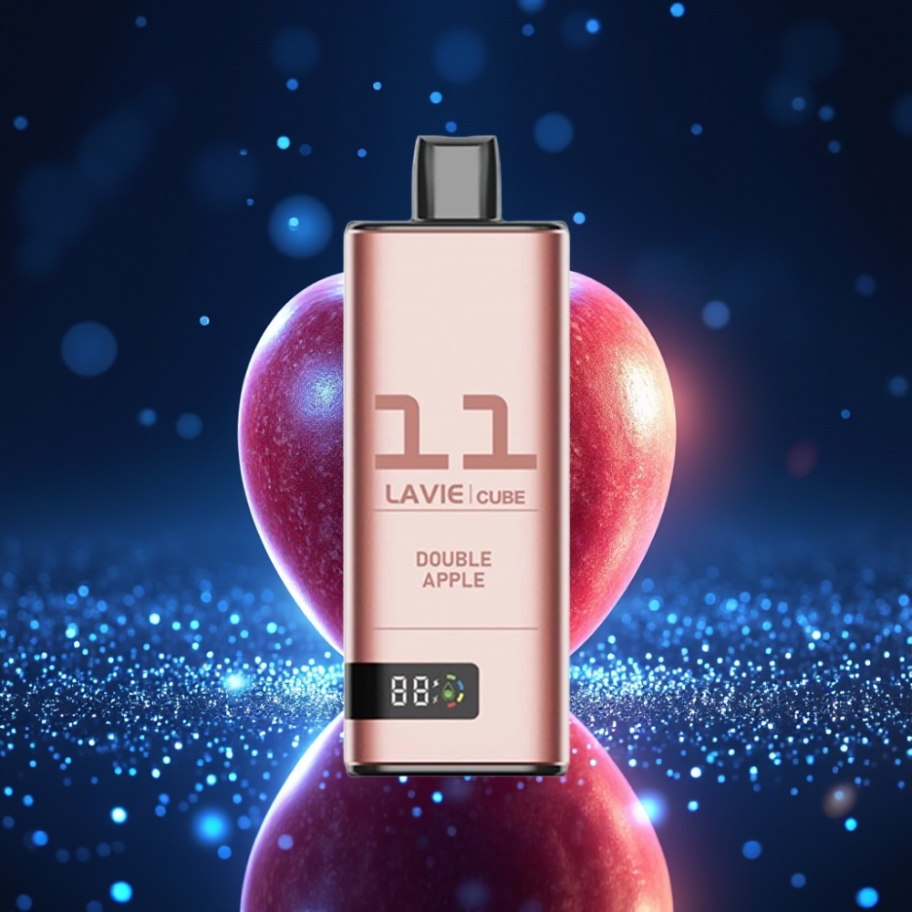 Lavie Cube 20000 Puffs Ühekordne Vape Topeltõun 28ml 600mAh Type-C