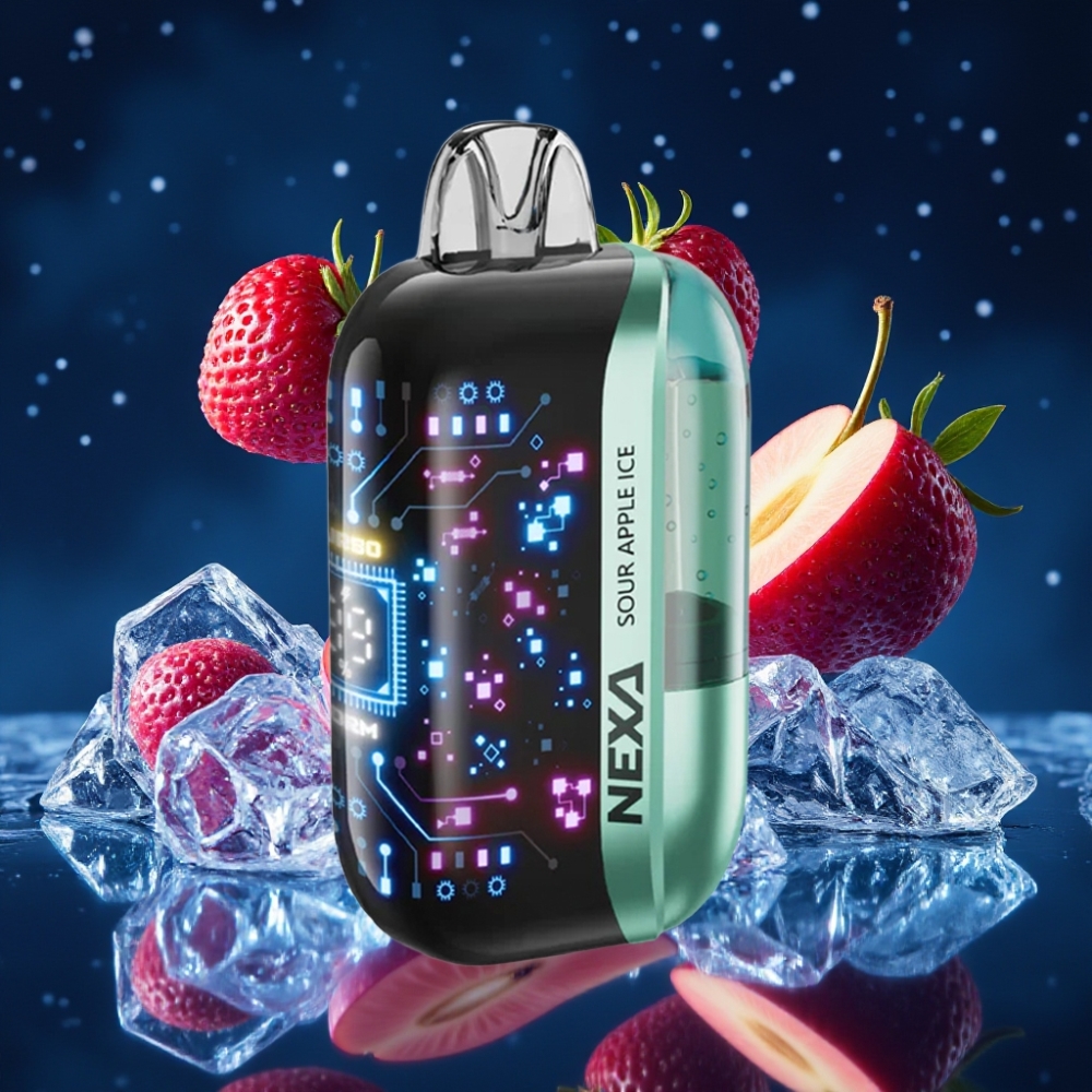 NEXA Ultra 50K Ühekordne Vape 20ml 50000 Puffs 5% Hapukoore Jää