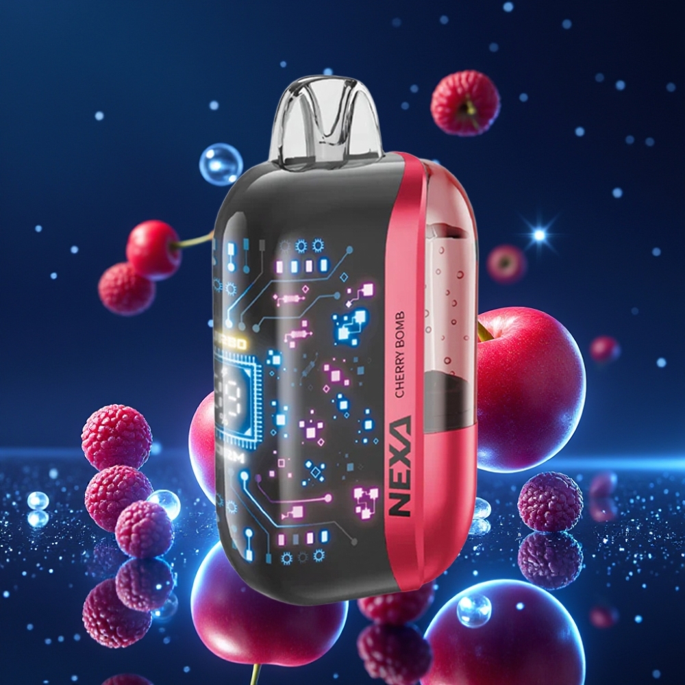NEXA Ultra 50K Ühekordne Vape 20ml 50000 Puffs 5% Nikotiini Kirss