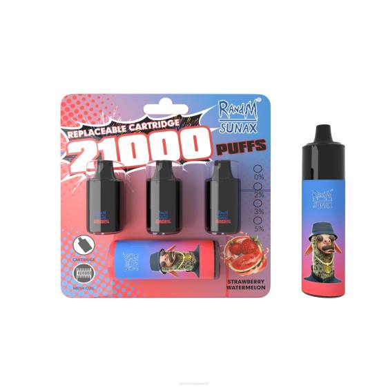 RandM Sunax 21000 õhuvoolu juhtpuldi vahetatav vape seade 1tk 2X4T271 RandM vape eesti maasika arbuus