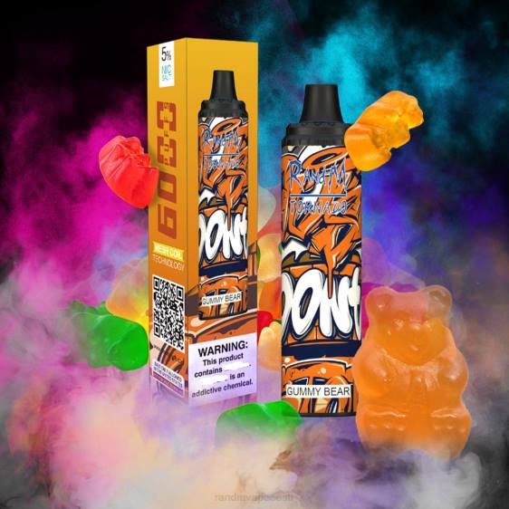 RandM Tornado 6000 õhuvoolu reguleeriv vape pod seade 1tk 2X4T284 RandM vape flavors viinamarja jää