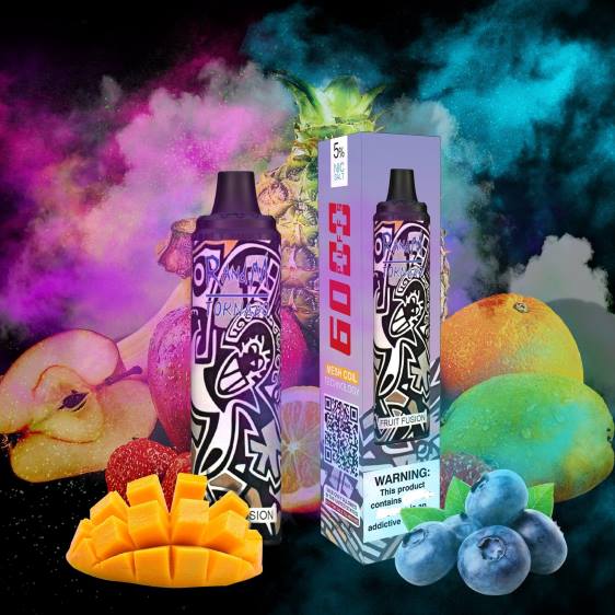 RandM Tornado 6000 õhuvoolu reguleeriv vape pod seade 1tk 2X4T284 RandM vape flavors viinamarja jää
