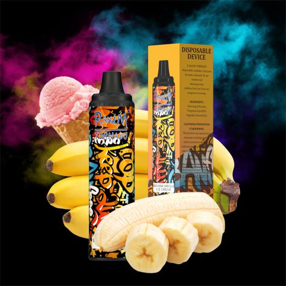 RandM Tornado 6000 õhuvoolu reguleeriv vape pod seade 1tk 2X4T284 RandM vape flavors viinamarja jää