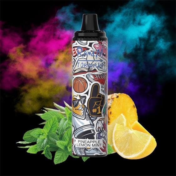 RandM Tornado 6000 õhuvoolu reguleeriv vape pod seade 1tk 2X4T284 RandM vape flavors viinamarja jää