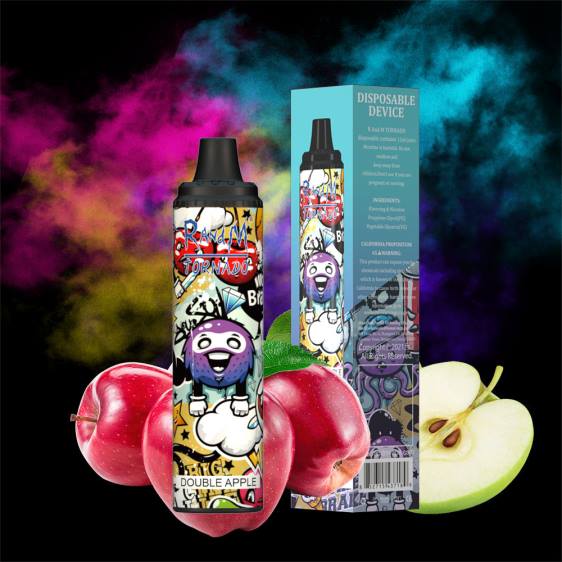 RandM Tornado 6000 õhuvoolu reguleeriv vape pod seade 1tk 2X4T284 RandM vape flavors viinamarja jää