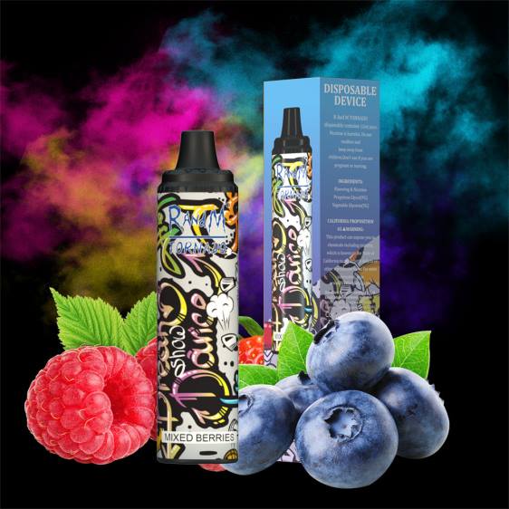 RandM Tornado 6000 õhuvoolu reguleeriv vape pod seade 1tk 2X4T284 RandM vape flavors viinamarja jää