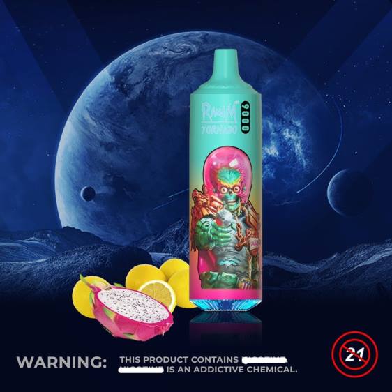 RandM Tornado 9000 vape pod seade 1tk versioon 1 2X4T132 RandM vape tallinn roosa limonaad