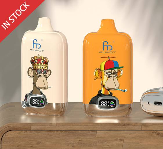 Fumot Original RandM Digital Box 12000 aku ja vedeliku kuvariga vape seade 2X4T10 tornado vape flavours jääpopp
