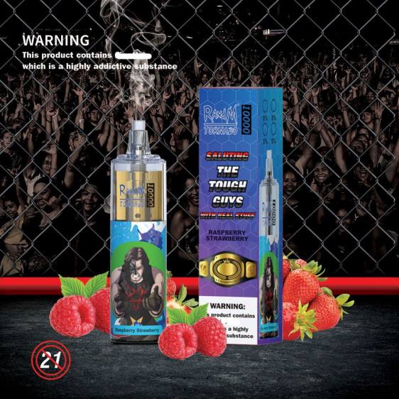 RandM Tornado 10000 õhuvoolu reguleeriv vape seade 1tk 2X4T103 RandM tornado eesti mustika kirss