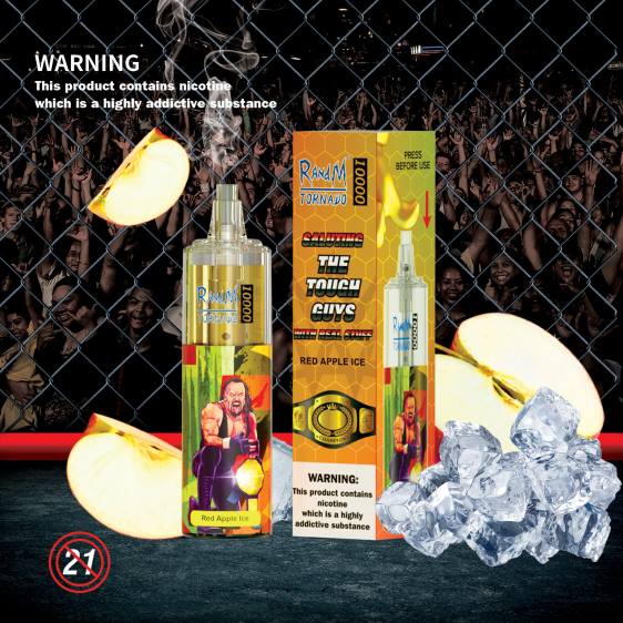 RandM Tornado 10000 õhuvoolu reguleeriv vape seade 1tk 2X4T105 RandM disposable vape segatud marja