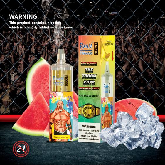 RandM Tornado 10000 õhuvoolu reguleeriv vape seade 1tk 2X4T105 RandM disposable vape segatud marja