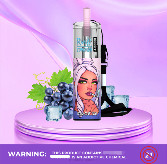 RandM Tornado 10000 plus õhuvoolu reguleeriv vape seade 1tk 2X4T77 RandM vape sale roosa limonaad