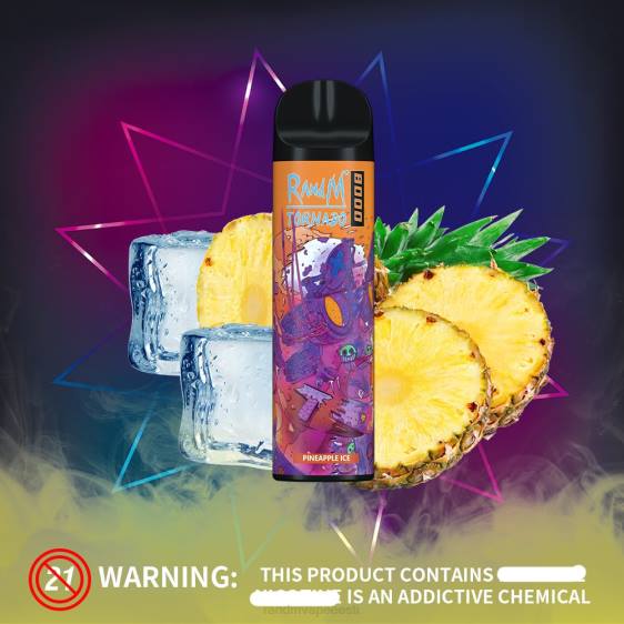 RandM Tornado 8000 õhuvoolu reguleeriv vape seade 1tk 2X4T249 RandM tornado price lahe piparmünt