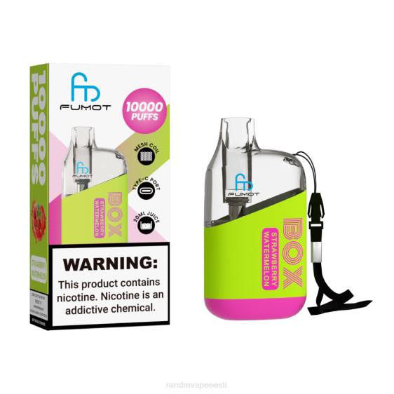 Fumot Original RandM Tornado Box 10000 õhuvoolu reguleeriv vape seade 1tk 2X4T99 RandM tornado price must jää